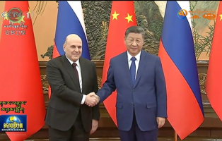 ཞི་ཅིན་ཕིང་གིས་ཨུ་རུ་སུའི་ཙུང་ལི་སྨི་ཧྲུའུ་སི་ཅིང་ལ་མཇལ་འཕྲད་གནང་།