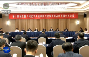 མཚོ་སྔོན་འཐུས་ཚབ་ཚོགས་པས་ཚང་འཛོམས་གྲོས་ཚོགས་བསྡུས་ནས་སྤྱི་ཁྱབ་ཧྲུའུ་ཅི་ཞི་ཅིན་ཕིང་ཅབ་སུའུ་འཐུས་ཚབ་ཚོགས་པའི་གྲོས་ཞིབ་ལ་ཞུགས་སྐབས་ཀྱི་གསུང་བཤད་གལ་ཆེན་གྱི་དགོངས་དོན་ལ་སློབ་སྦྱོང་བྱས་ཏེ་གོ་བ་ཟབ་མོ་བླངས།